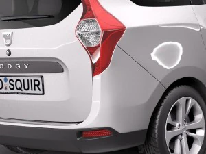 Dacia Lodgy 2012 3D Model