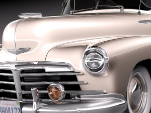Chevrolet Fleetline Aerosedan 1948 Modèle 3D