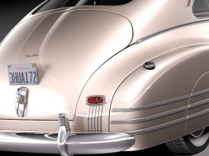 Chevrolet Fleetline Aerosedan 1948 Modèle 3D
