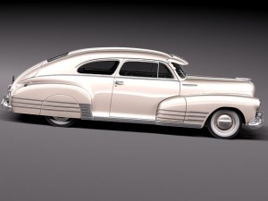 Chevrolet Fleetline Aerosedan 1948 Modèle 3D