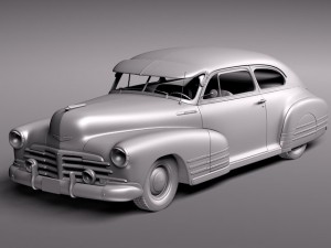 Chevrolet Fleetline Aerosedan 1948 Modèle 3D
