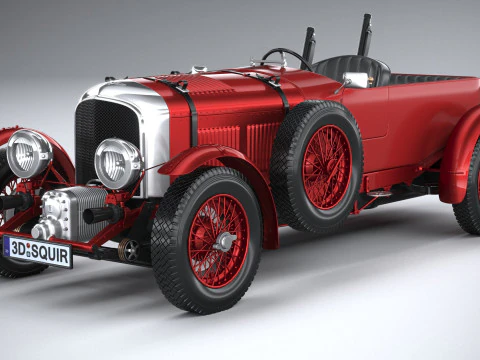 Bentley Blower Jnr 2024 3D Model