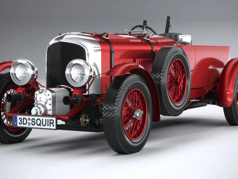 Bentley Blower Jnr 2024 3D Model