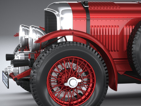 Bentley Blower Jnr 2024 Modello 3D