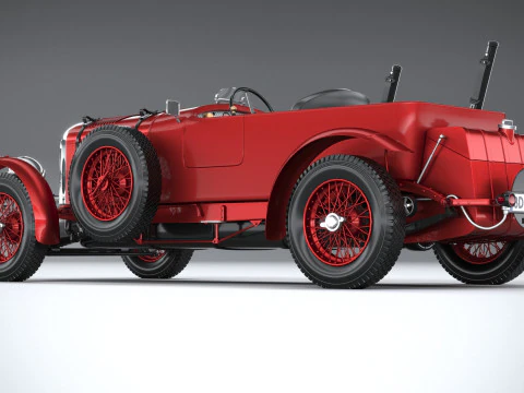 Bentley Blower Jnr 2024 3D Model