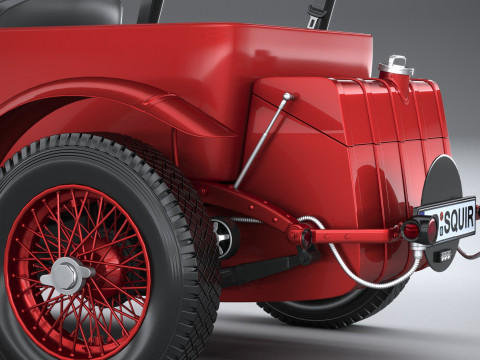 Bentley Blower Jnr 2024 Modello 3D