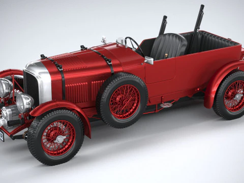 Bentley Blower Jnr 2024 3D Model