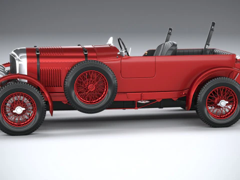 Bentley Blower Jnr 2024 3D Model