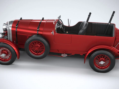 Bentley Blower Jnr 2024 3D Model