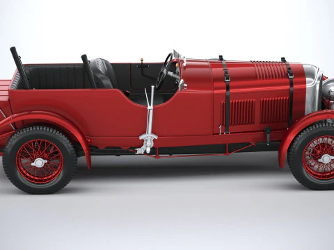 Bentley Blower Jnr 2024 3D Model
