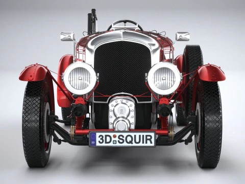 Bentley Blower Jnr 2024 3D Model