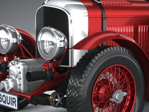 Bentley Blower Jnr 2024 3D Model