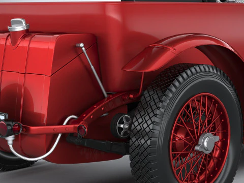 Bentley Blower Jnr 2024 3D Model