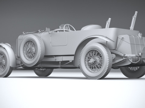 Bentley Blower Jnr 2024 Modello 3D