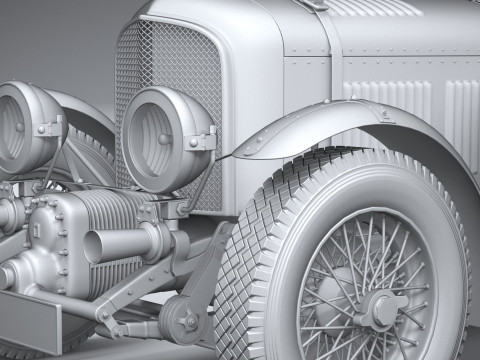 Bentley Blower Jnr 2024 Modello 3D