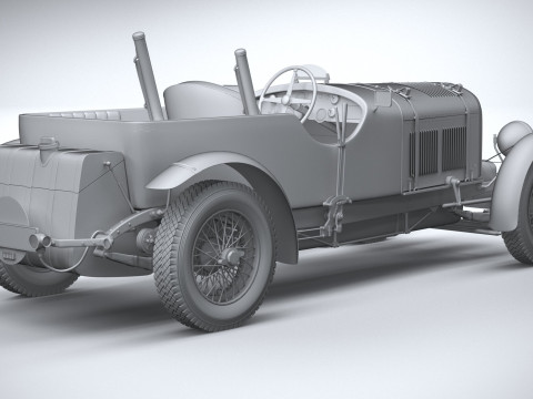 Bentley Blower Jnr 2024 Modello 3D