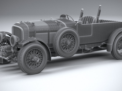 Bentley Blower Jnr 2024 Modello 3D