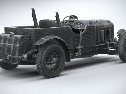 Bentley Blower Jnr 2024 Modello 3D