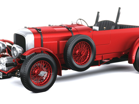 Bentley Blower Jnr 2024 3D Модель