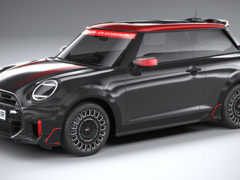 Mini John Cooper Works Accessories 2025 3D मॉडल