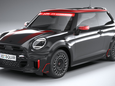 Mini John Cooper Works Accessories 2025 3D मॉडल