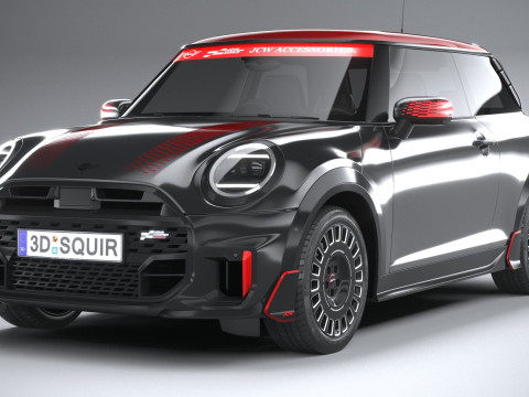 Mini John Cooper Works Accessories 2025 3D मॉडल