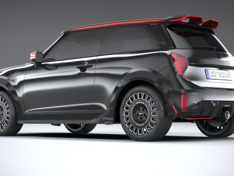 Mini John Cooper Works Accessories 2025 3D मॉडल