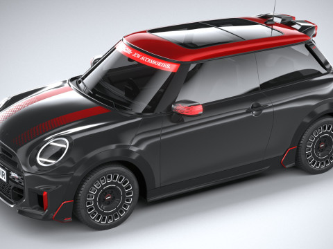 Mini John Cooper Works Accessories 2025 3D मॉडल