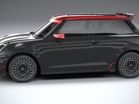 Mini John Cooper Works Accessories 2025 3D मॉडल