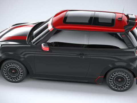 Mini John Cooper Works Accessories 2025 3D मॉडल