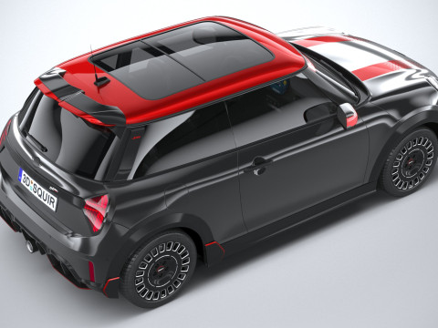 Mini John Cooper Works Accessories 2025 3D मॉडल