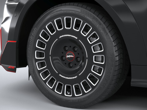 Mini John Cooper Works Accessories 2025 3D मॉडल