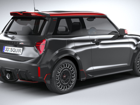 Mini John Cooper Works Accessories 2025 3D मॉडल