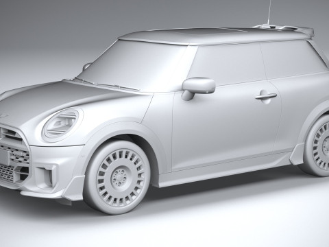 Mini John Cooper Works Accessories 2025 3D मॉडल
