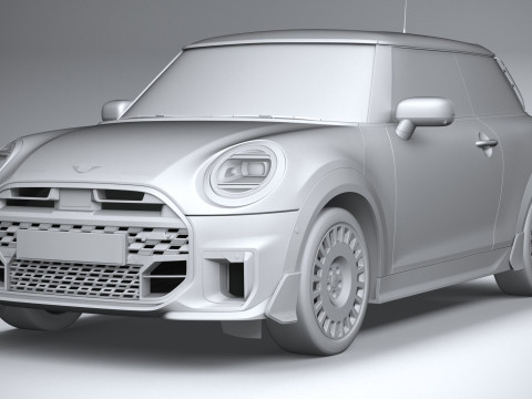 Mini John Cooper Works Accessories 2025 3D मॉडल