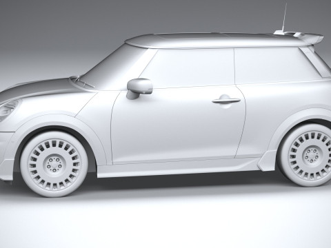 Mini John Cooper Works Accessories 2025 3D मॉडल