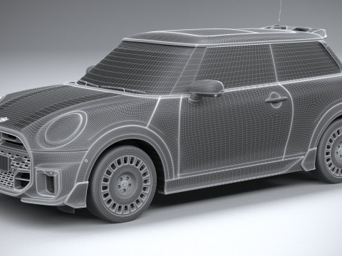 Mini John Cooper Works Accessories 2025 3D मॉडल