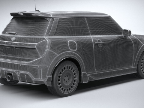 Mini John Cooper Works Accessories 2025 3D मॉडल