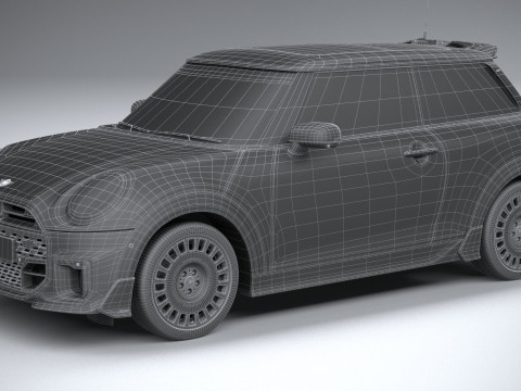 Mini John Cooper Works Accessories 2025 3D मॉडल
