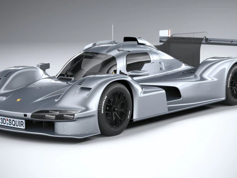 Porsche 963 RSP 2026 3D Model