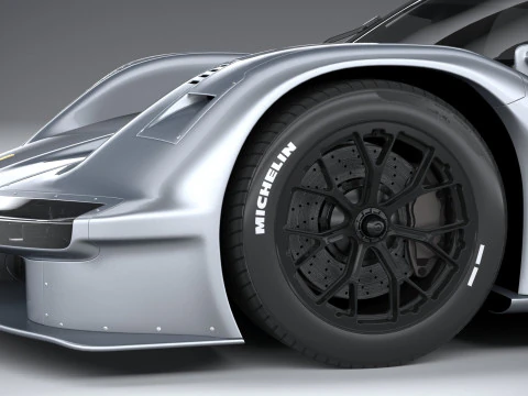 Porsche 963 RSP 2026 3D Model