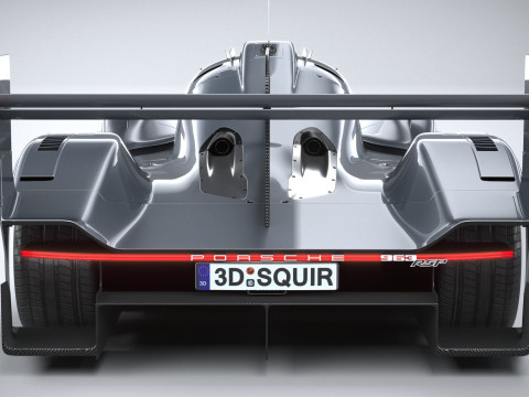 Porsche 963 RSP 2026 3D Model