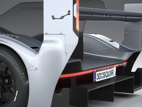 Porsche 963 RSP 2026 3D Model