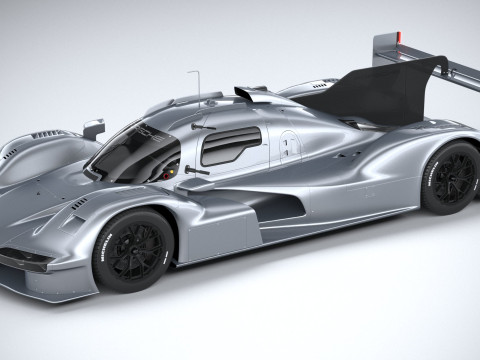 Porsche 963 RSP 2026 3D Model