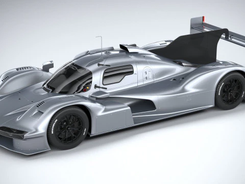 Porsche 963 RSP 2026 3D Model