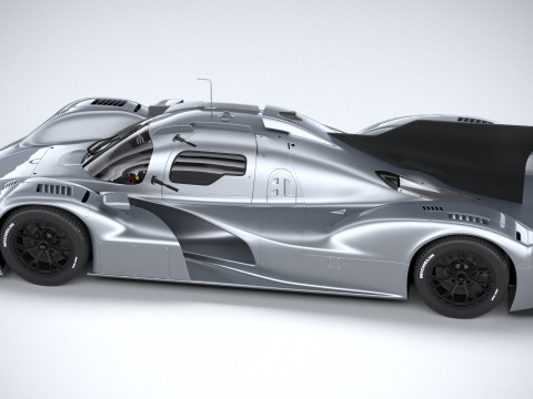 Porsche 963 RSP 2026 3D Model