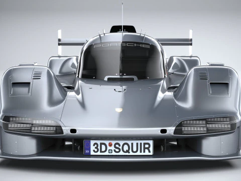 Porsche 963 RSP 2026 3D Model