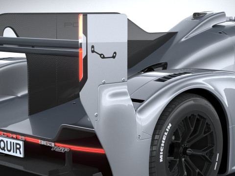 Porsche 963 RSP 2026 3D Model