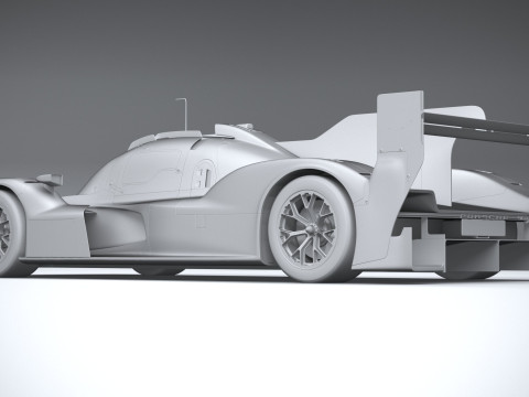 Porsche 963 RSP 2026 3D Model