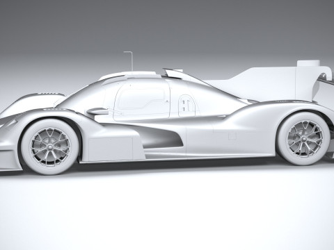 Porsche 963 RSP 2026 3D Model